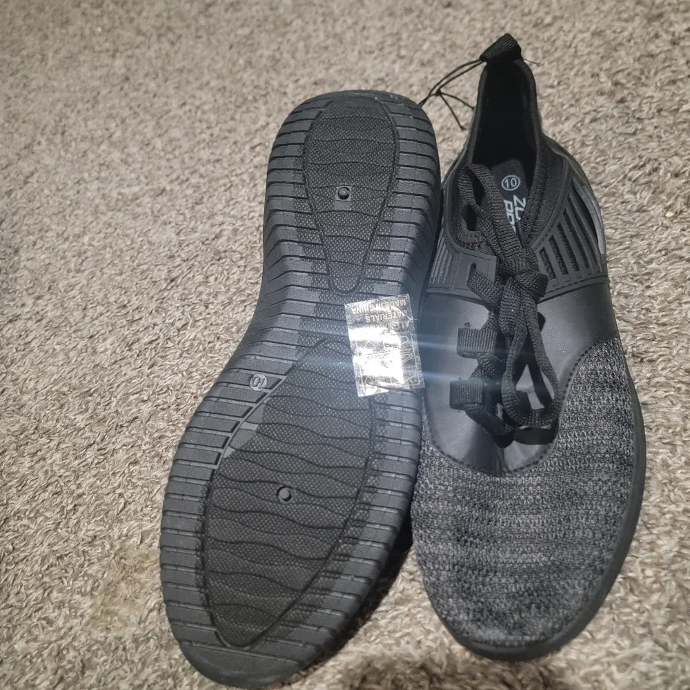 Men's zone pro sneakers black & gray - Picture 8 of 10